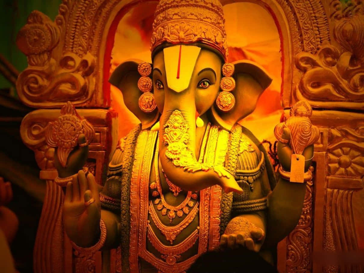 Ganpatibappa Bild Indischer Gottheiten
