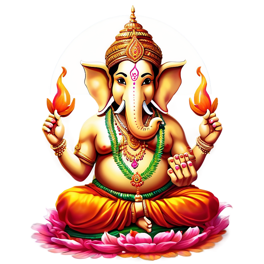 Ganpati Visarjan Scene Png Skr PNG