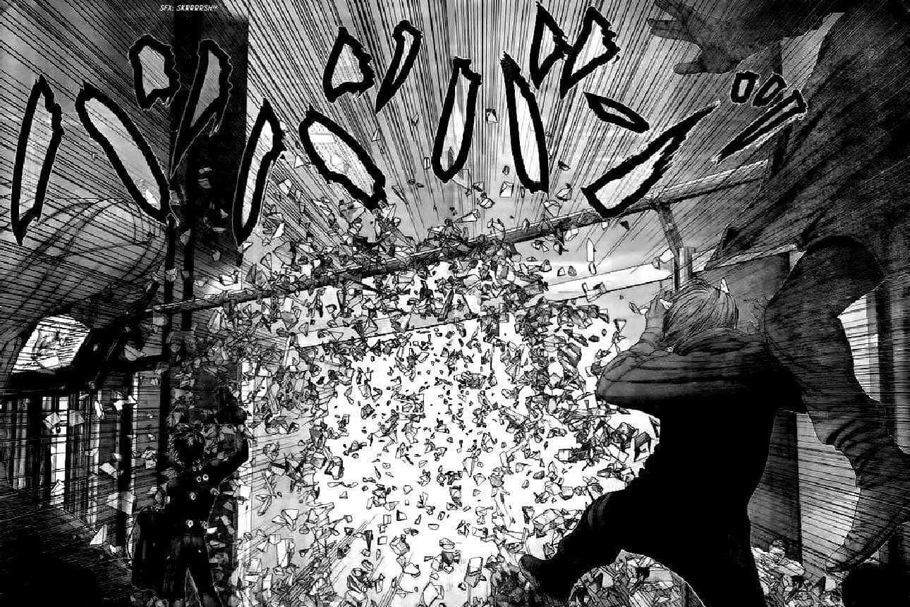 Gantz Manga Explosive Action Wallpaper
