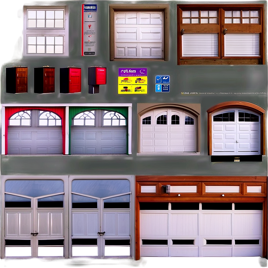 Garage Door Window Inserts Png 06132024 PNG