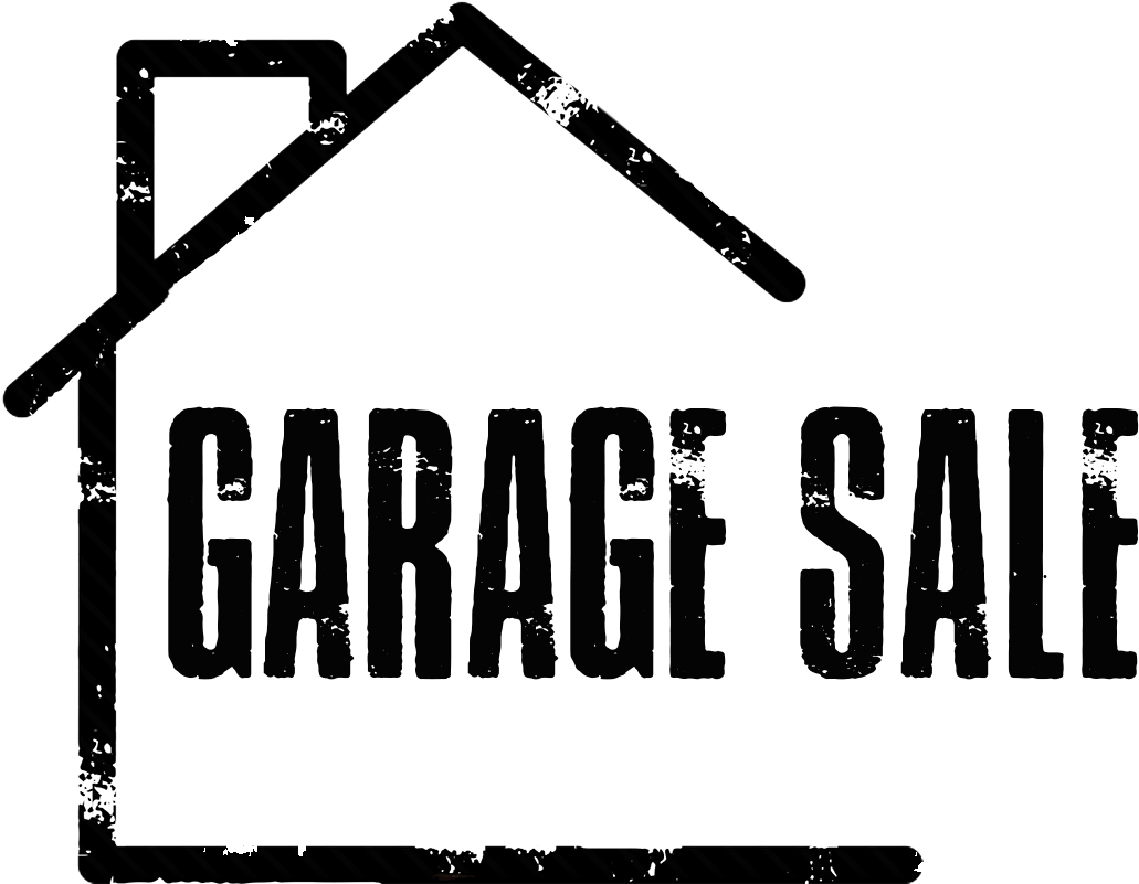 Garage Sale Sign Graphic PNG