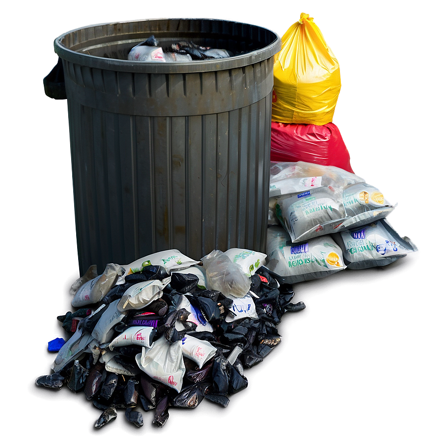 Garbage Accumulation Png 06212024 PNG