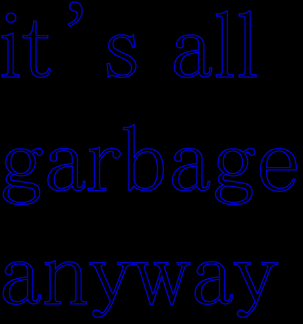 Garbage Statement Aesthetic PNG