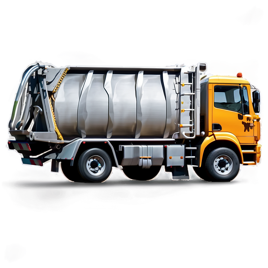 Garbage Truck Art Png Gre91 PNG