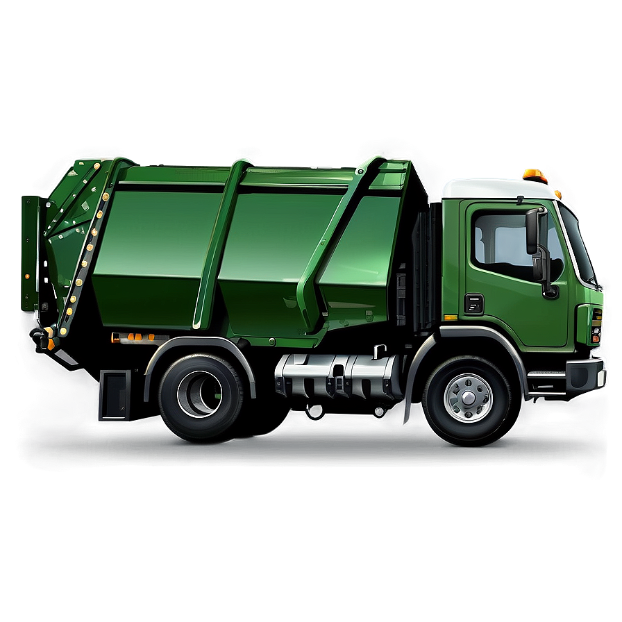 Garbage Truck Art Png Igo PNG