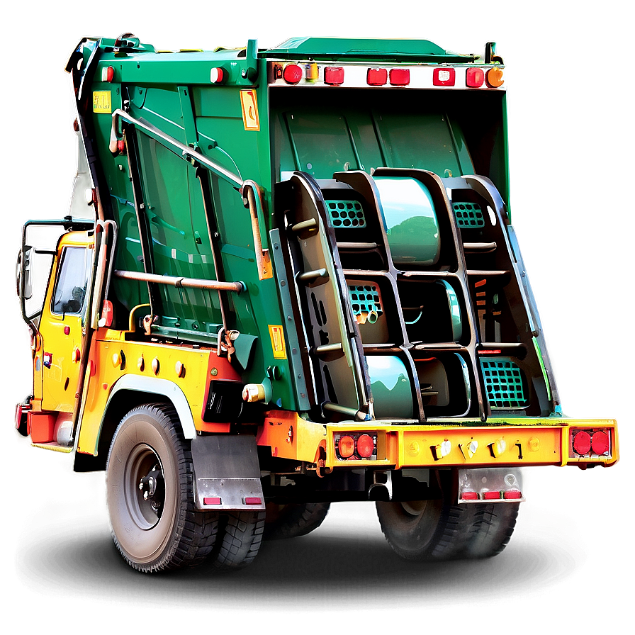 Garbage Truck Clipart Png 06202024 PNG