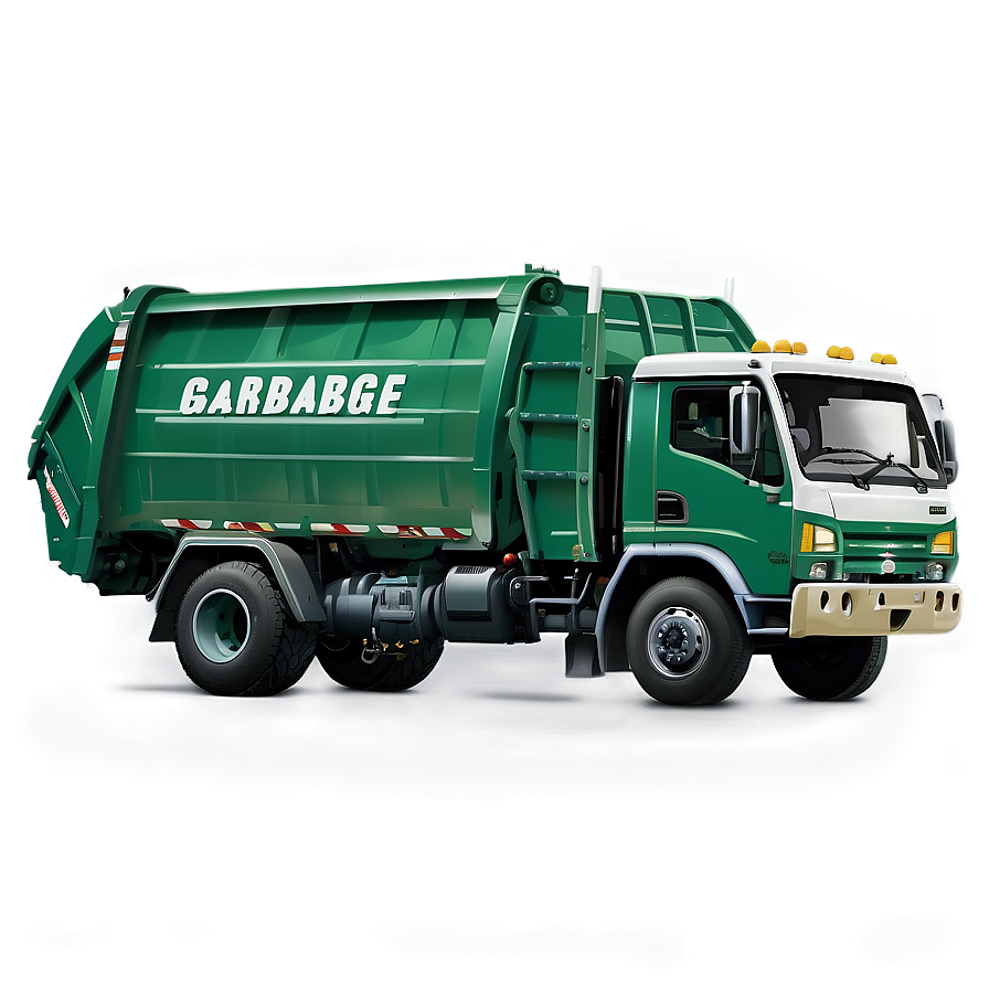 Garbage Truck In City Png Uyd28 PNG