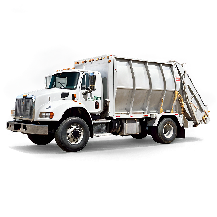 Garbage Truck Loading Trash Png Unk80 PNG