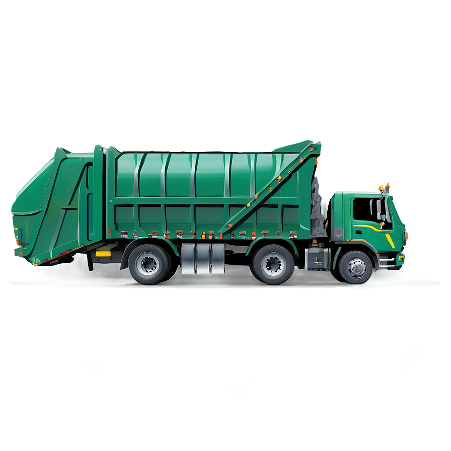 Garbage Truck On Road Png Rna PNG