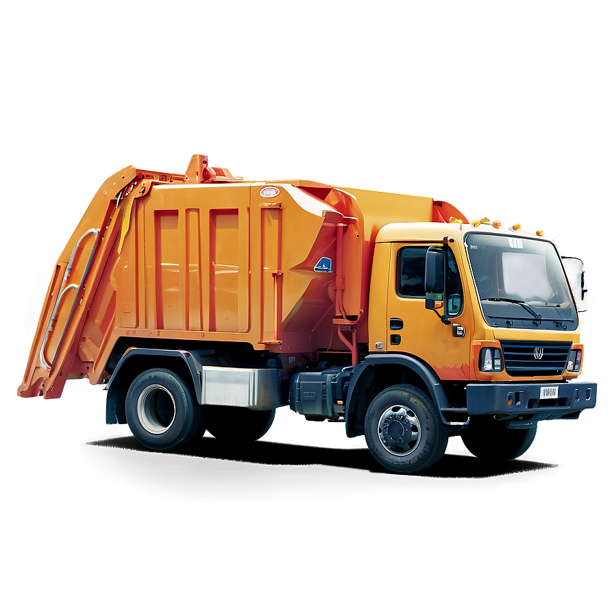 Garbage Truck Png 06202024 PNG