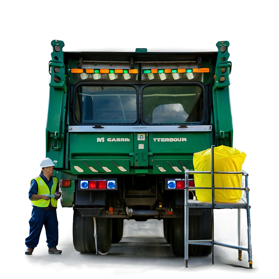 Garbage Truck With Crew Png 58 PNG