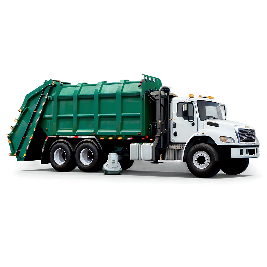 Garbage Truck With Lights Png 76 PNG