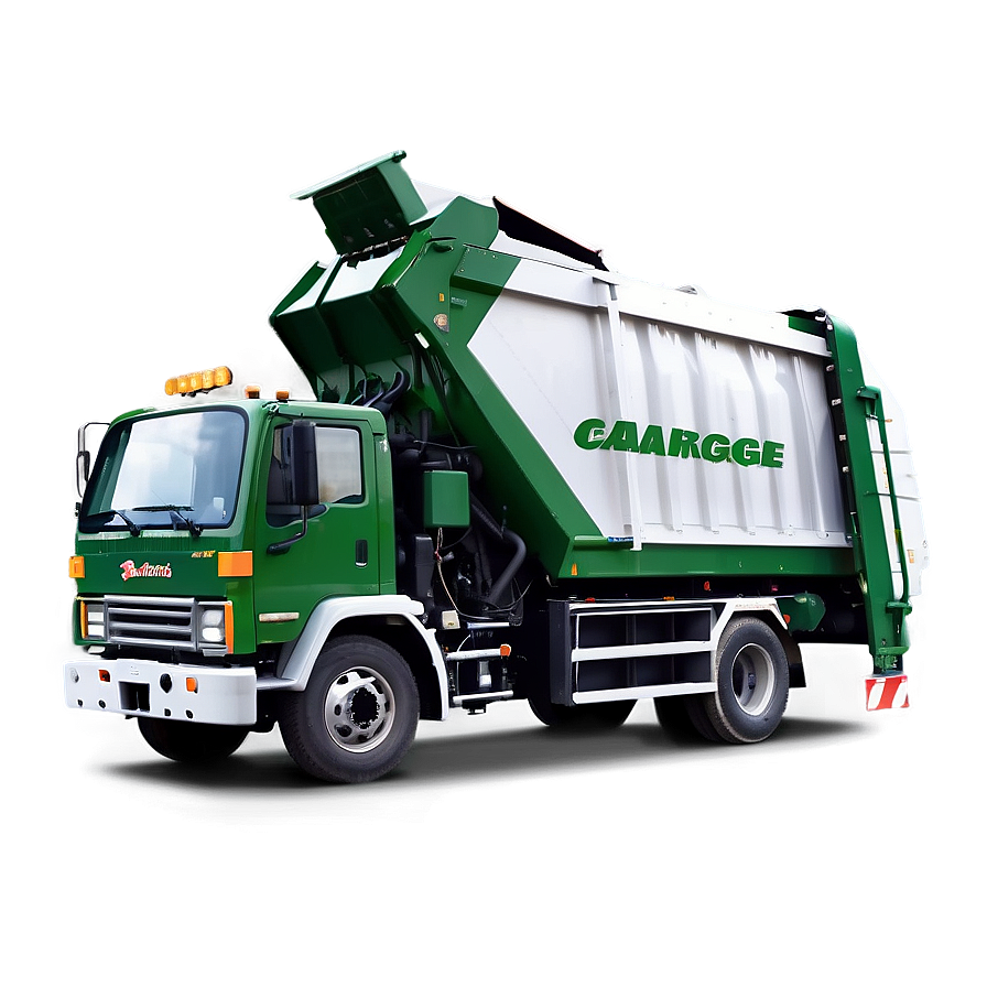 Garbage Truck With Logo Png Gmh PNG