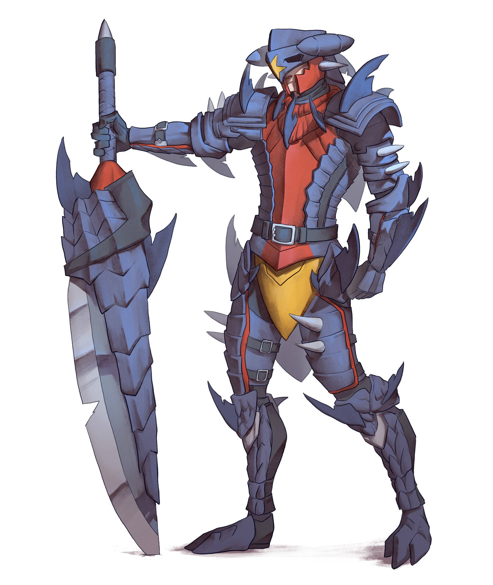Garchomp Male Armor Wallpaper