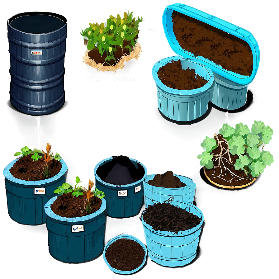 Garden Composting Methods Png Cyg PNG