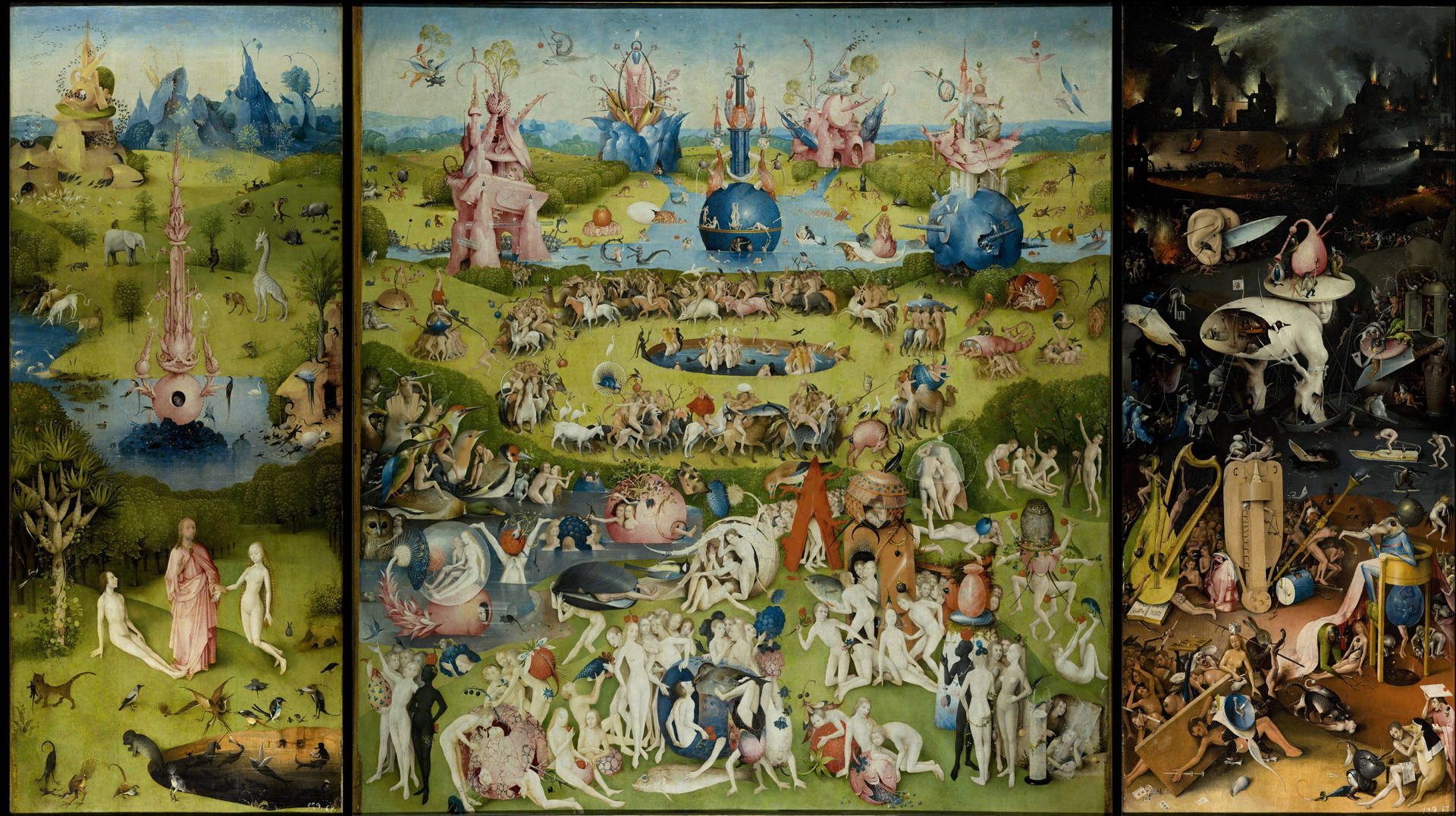 Garden_of_ Earthly_ Delights_ Triptych Wallpaper