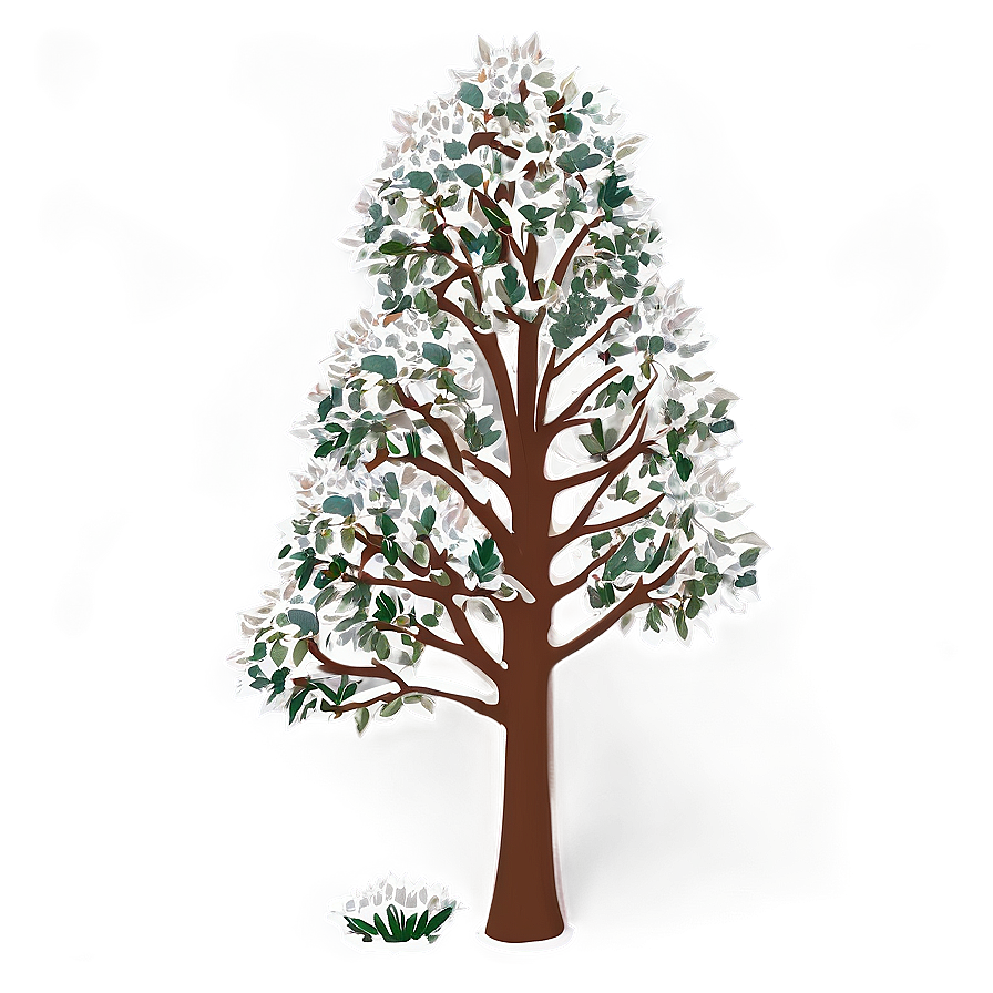 Garden Tree Layout Png 82 PNG