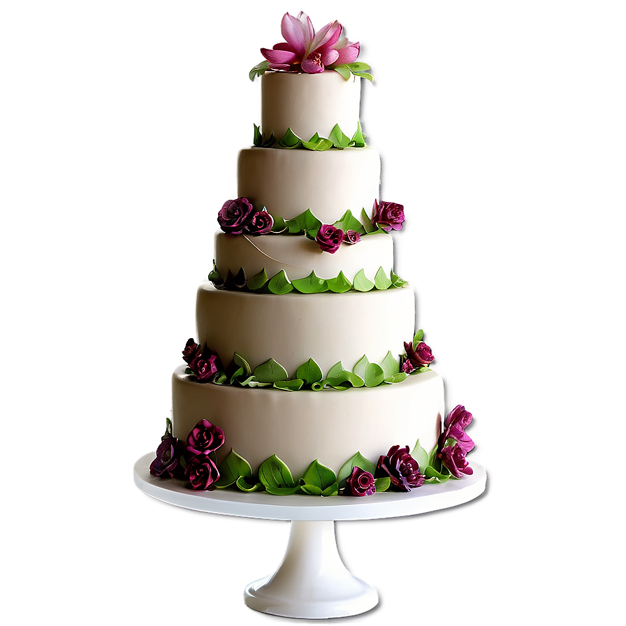 Garden Wedding Cake Png Ord91 PNG