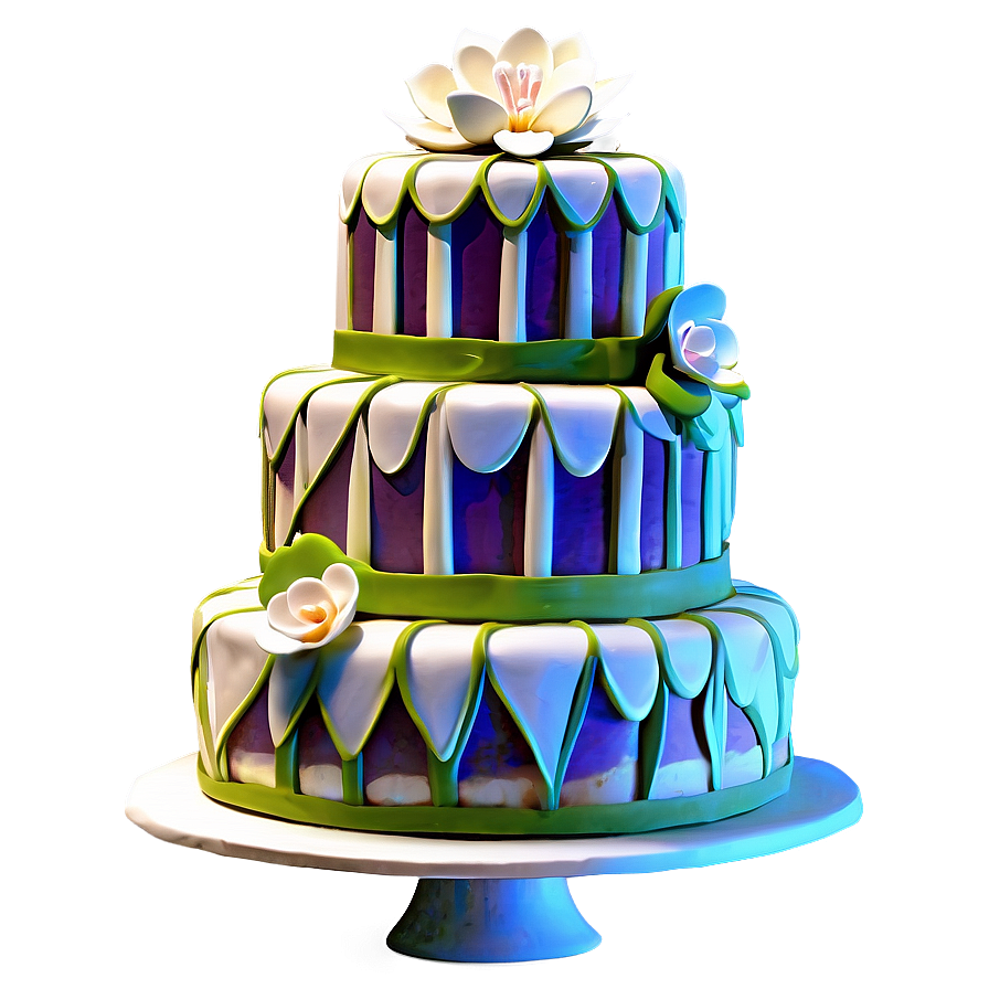 Garden Wedding Cake Png Yrc1 PNG