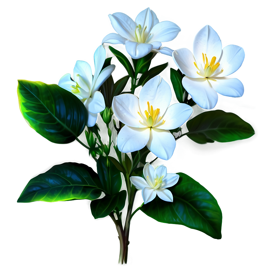 Gardenia Flower Bush Png 06122024 PNG