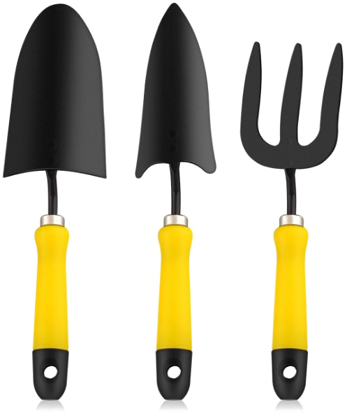 Gardening Hand Tools Set PNG