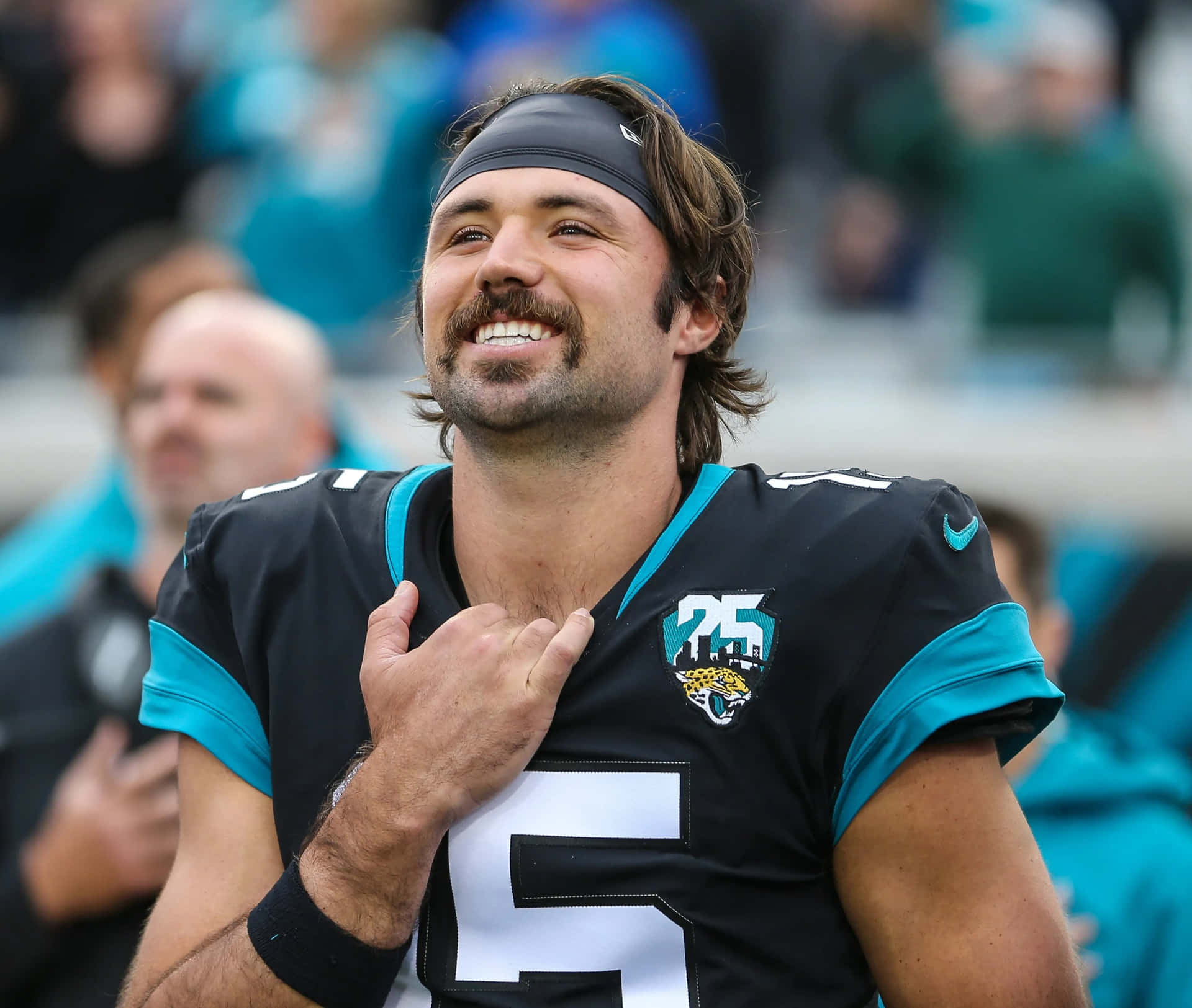 Download Gardner Minshew Smilingin Jaguars Uniform Wallpaper ...