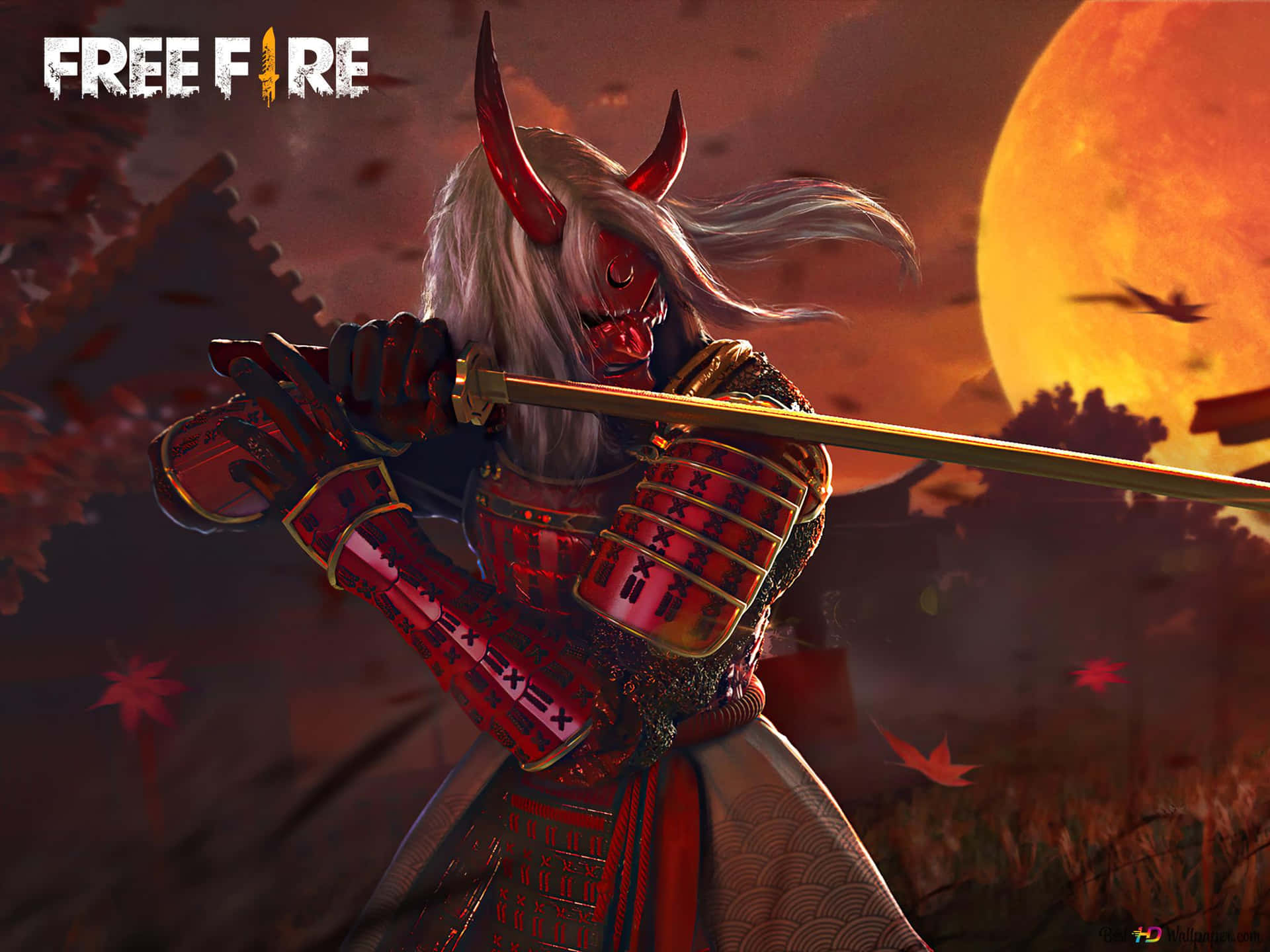 Garena Free Fire Samurai Warrior Wallpaper