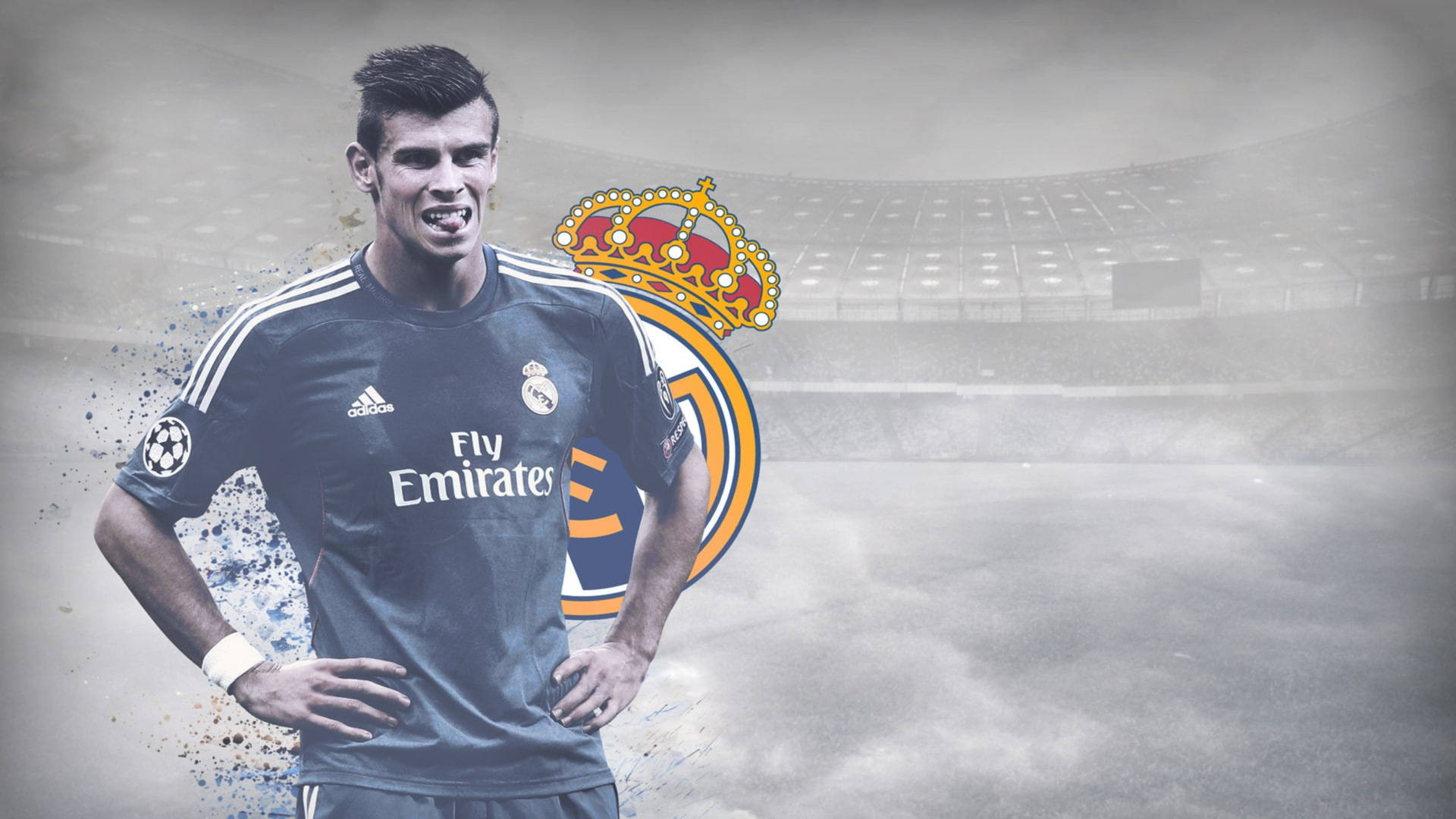 Gareth Bale In Soccer Field Wallpaper
