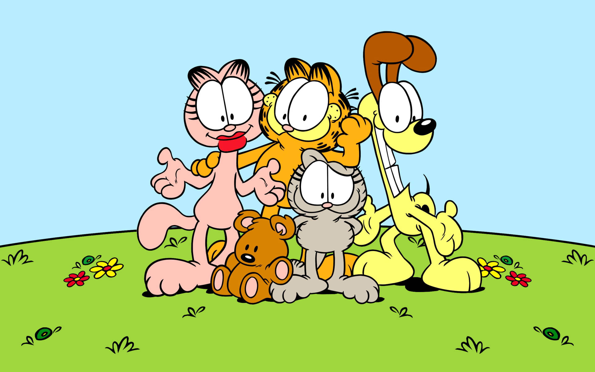 Garfield And Friends Series Wallpaper