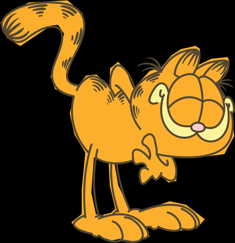 Garfield Cartoon Character Illustration PNG
