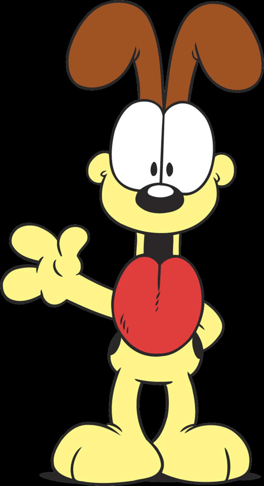 Garfield Dog Character Odie PNG