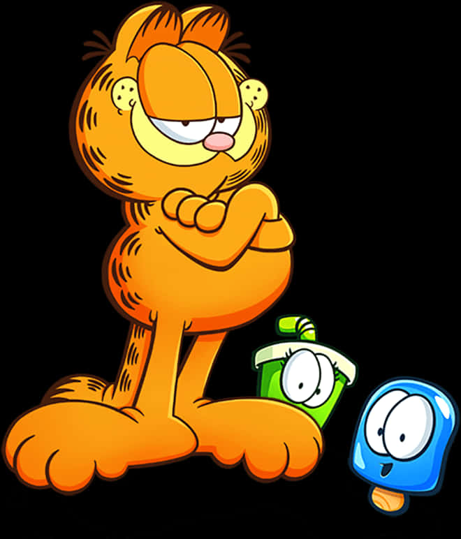 Garfield_and_ Friends_ Cartoon_ Characters PNG