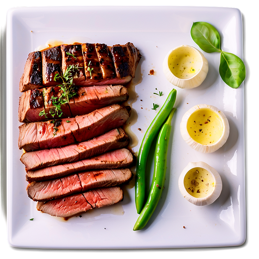 Garlic Butter Steak Png 05252024 PNG