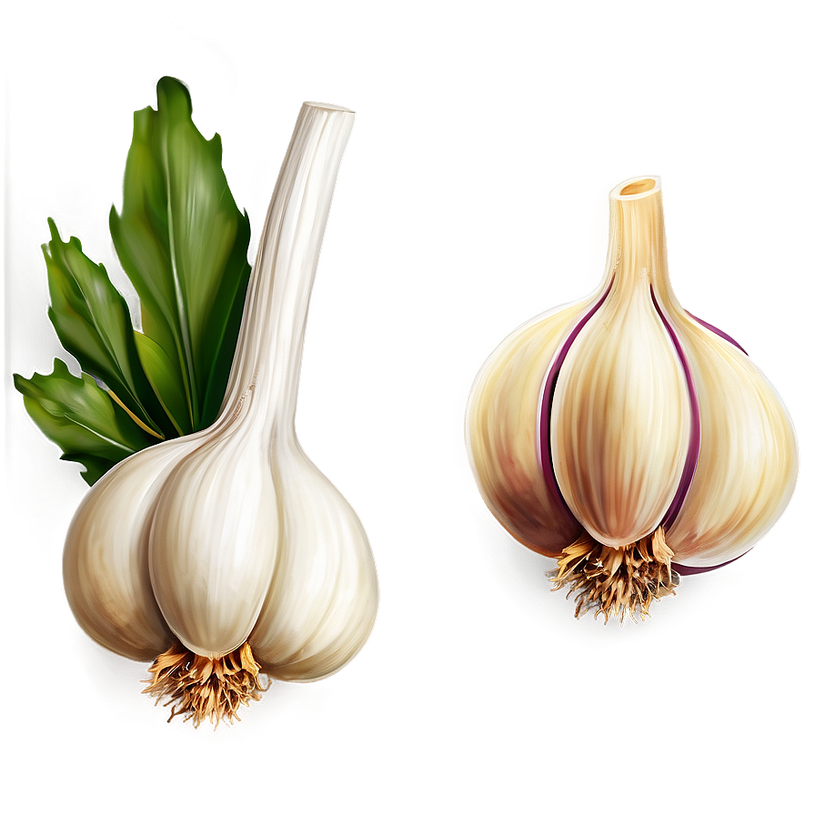 Garlic Decoration Png Mwa6 PNG