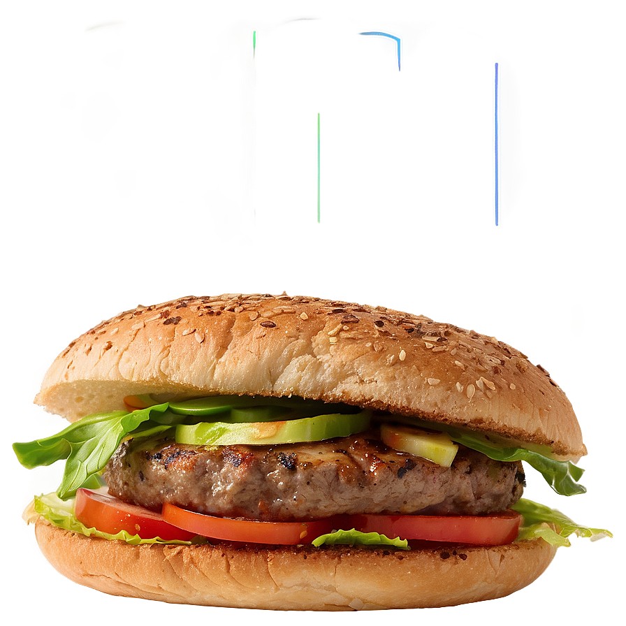 Download Garlic Herb Lamb Burger Png Ipq2 | Wallpapers.com