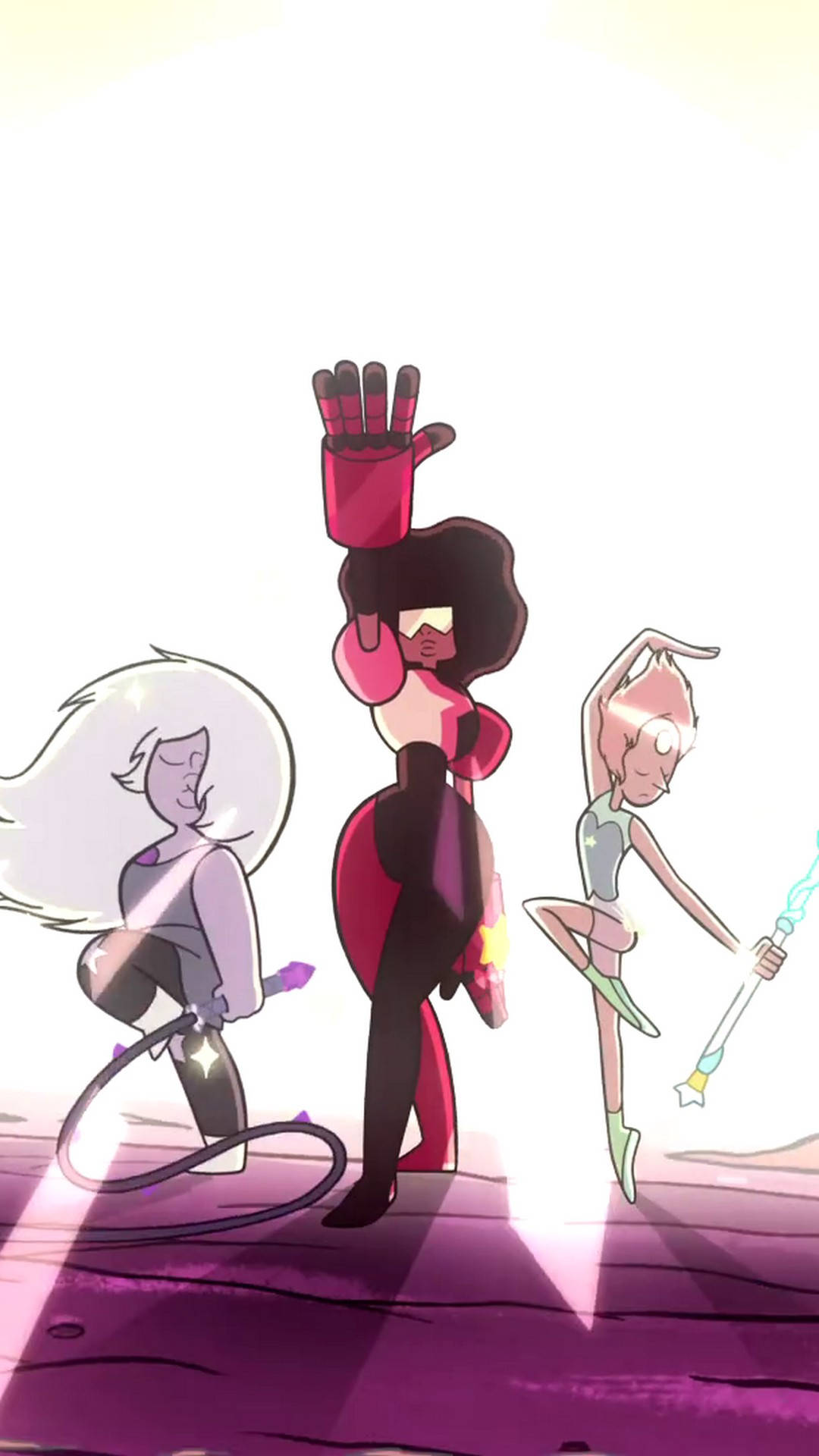 Garnet, Amethyst, And Pearl Steven Universe Ipad Picture