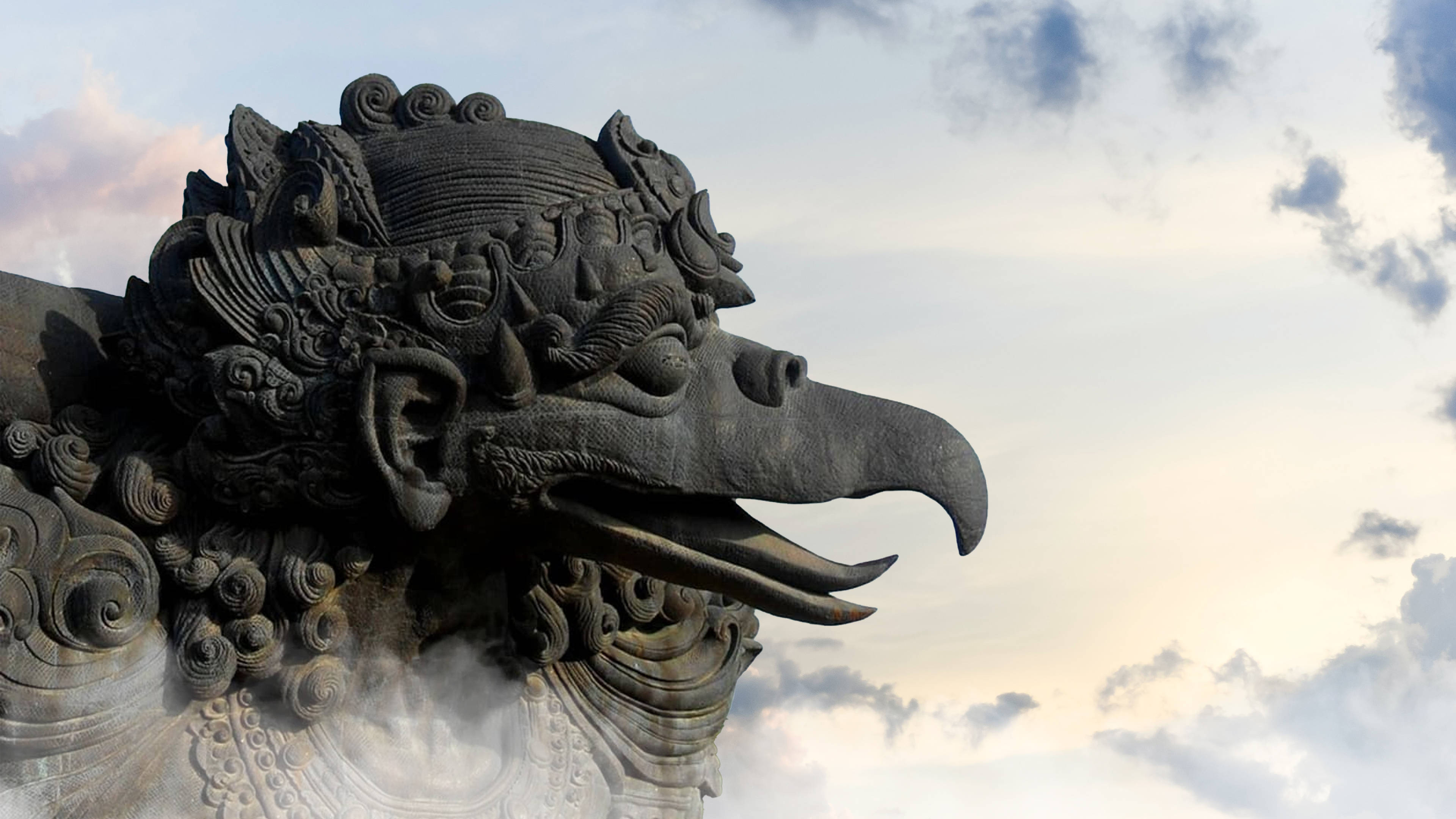 Garuda Head Sky Wallpaper