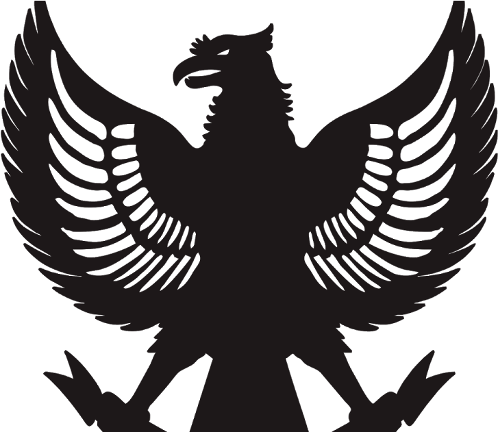 Garuda Silhouette Vector PNG