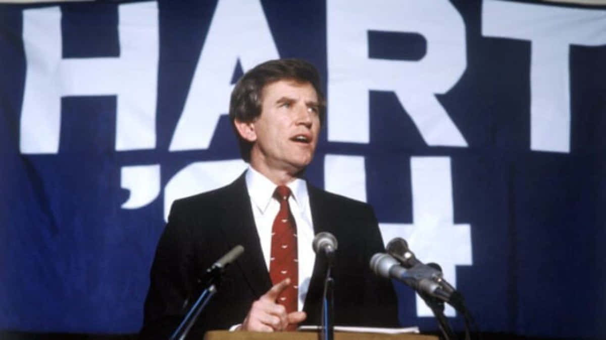 Gary Hart 1994 Campaign Wallpaper
