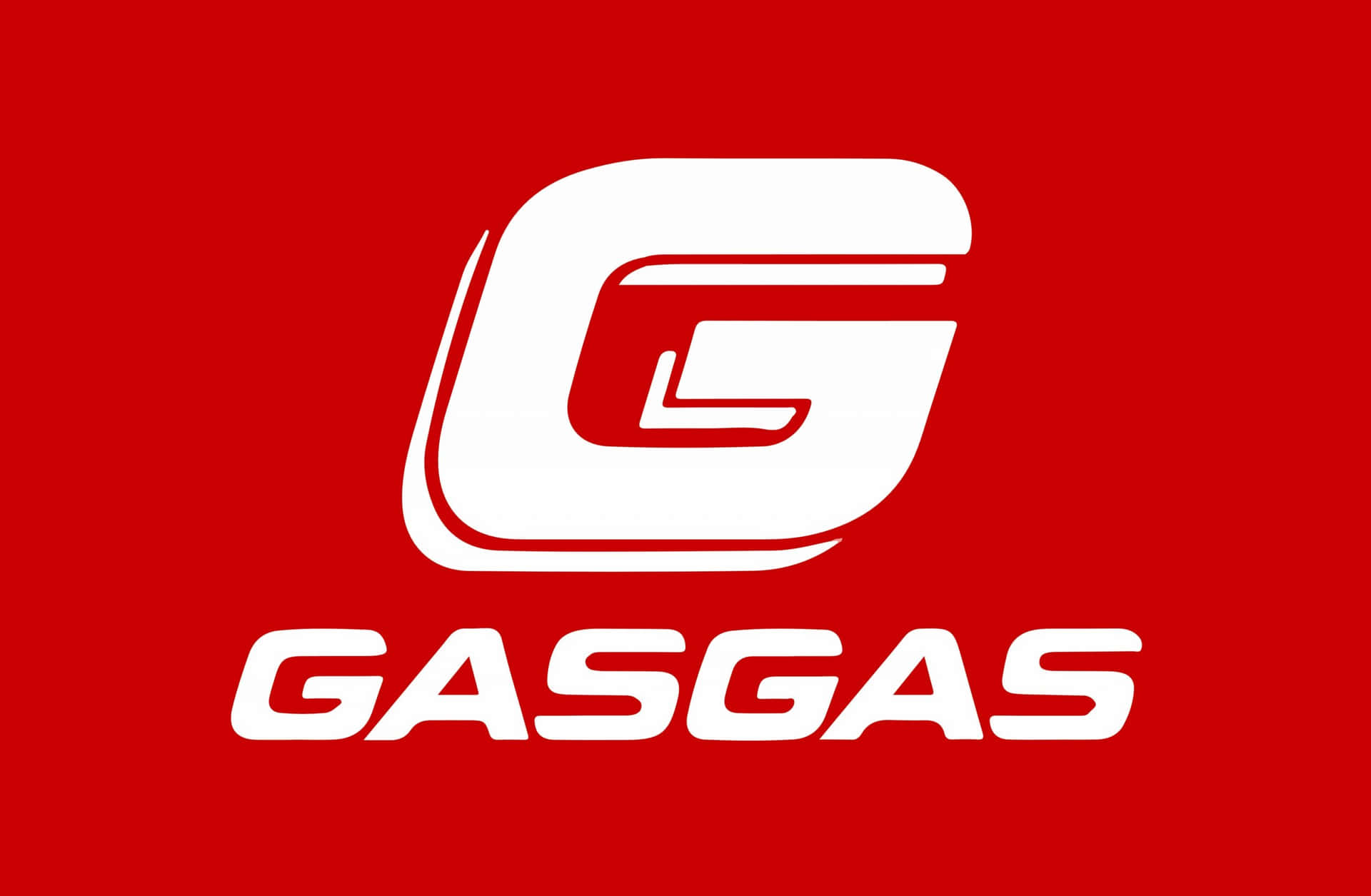 Gas Gas Motorfiets Merk Logo Achtergrond