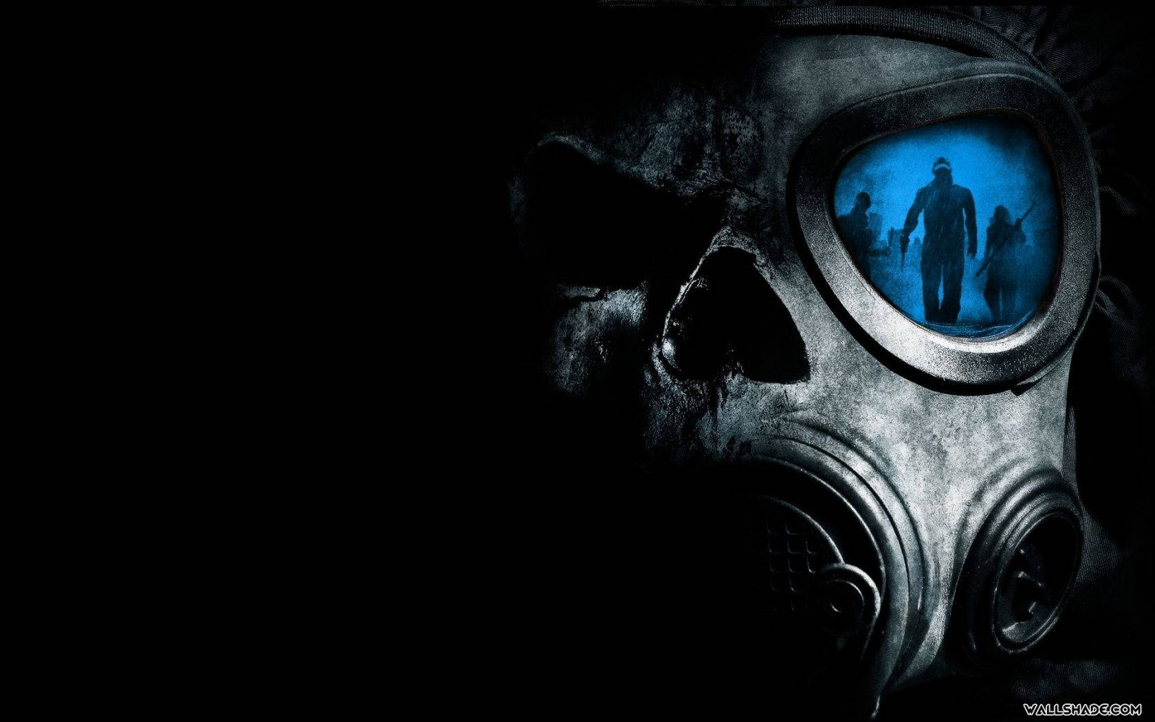 Gas Mask Protects Against Chemicals and Other Irritants Wallpaper