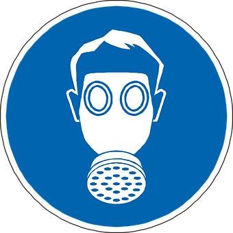 Gas Mask Symbol Graphic PNG