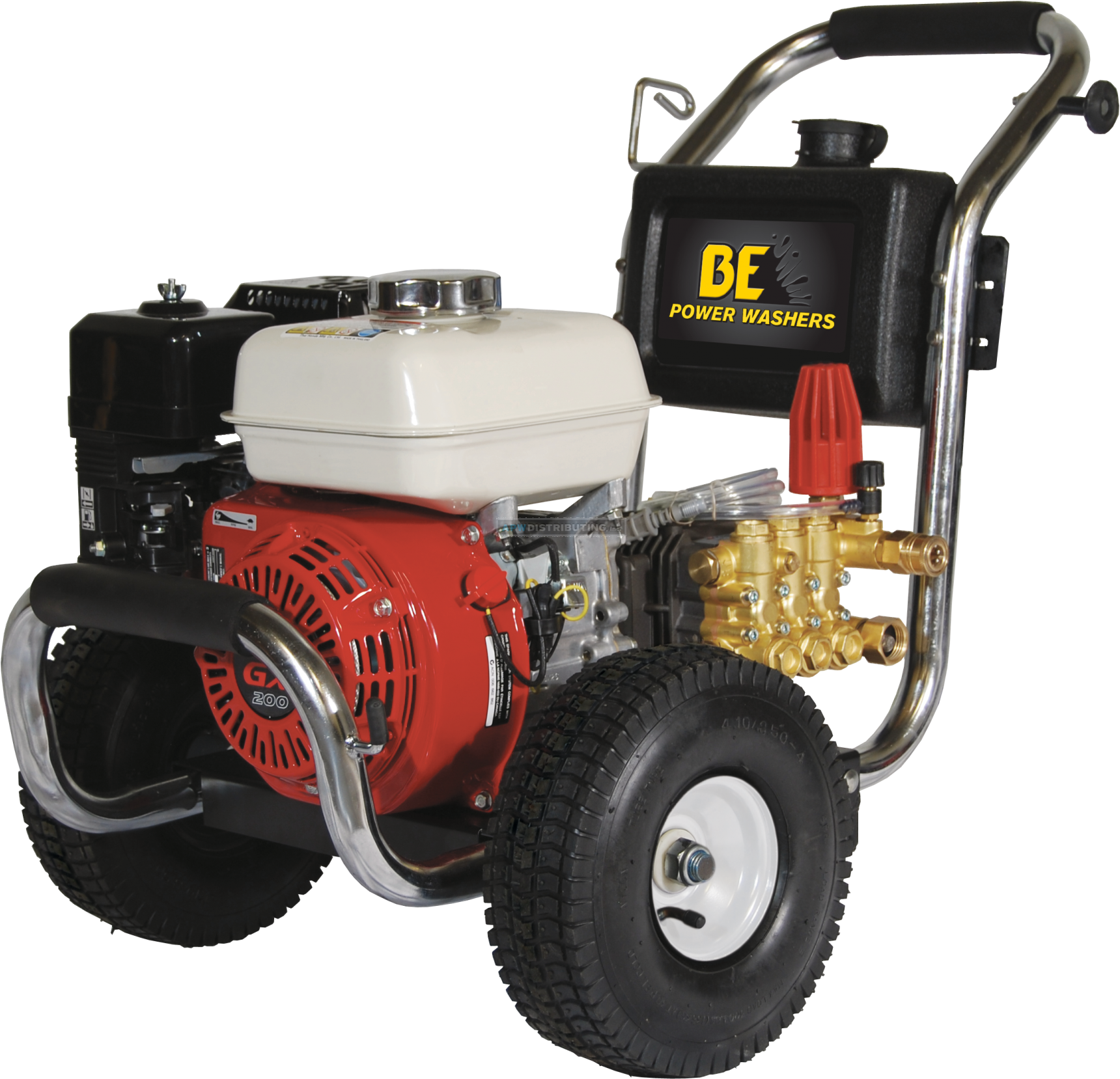 Gas Powered Pressure Washer PNG