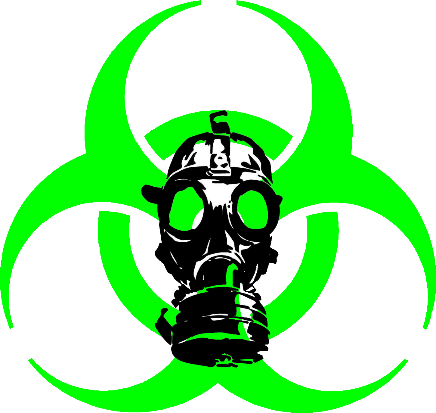 Gas_ Mask_ Biohazard_ Symbol PNG