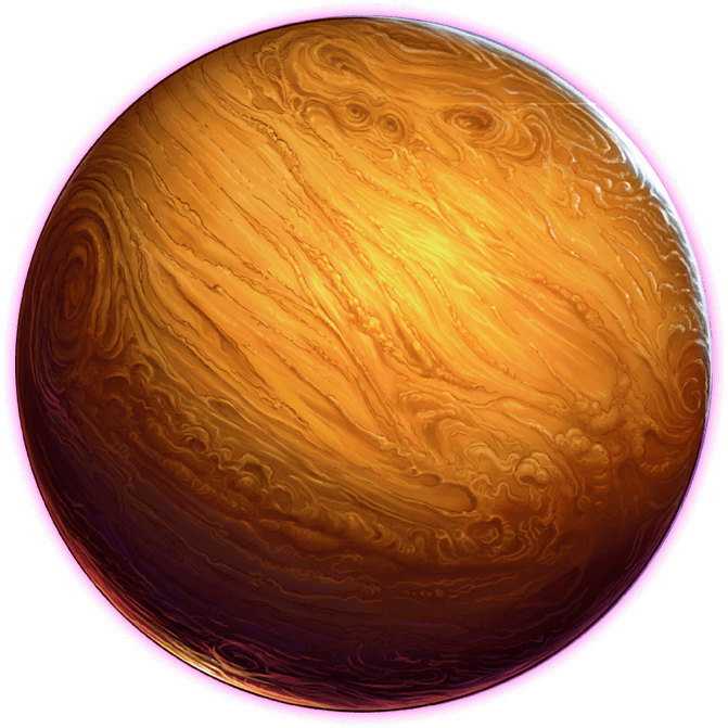 Gaseous Planet Texture PNG