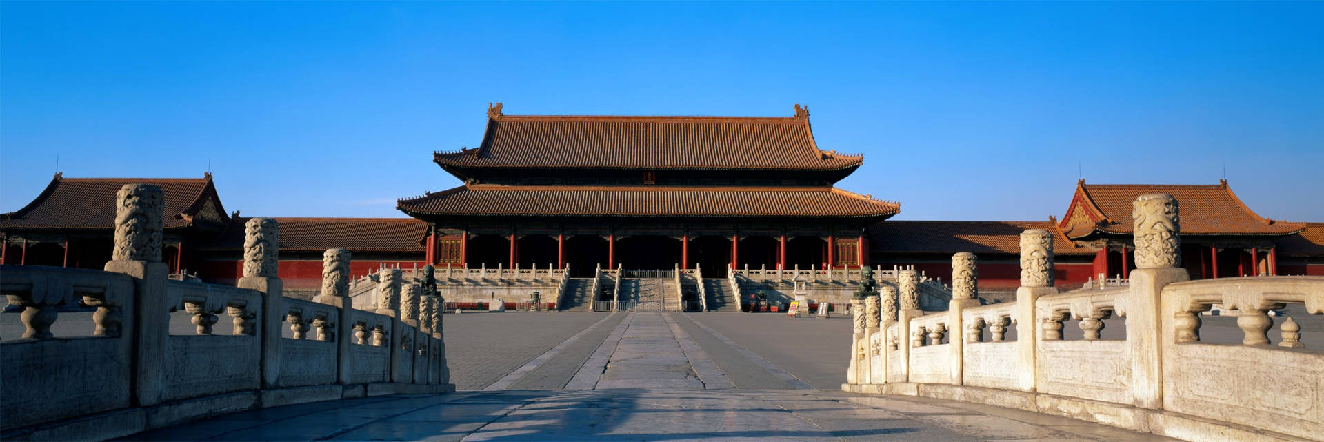 Gate Of Supreme Harmony Forbidden City Wallpaper