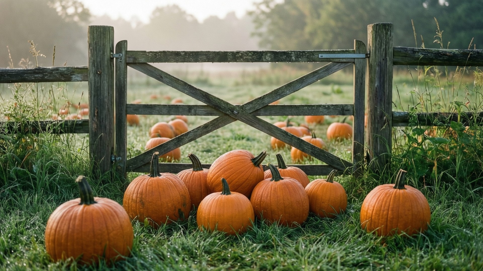 Porten till pumpaplatsen Bakgrundsbilder