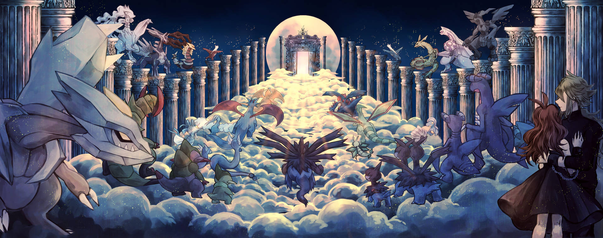 Gateway To Heaven Rayquaza Wallpaper