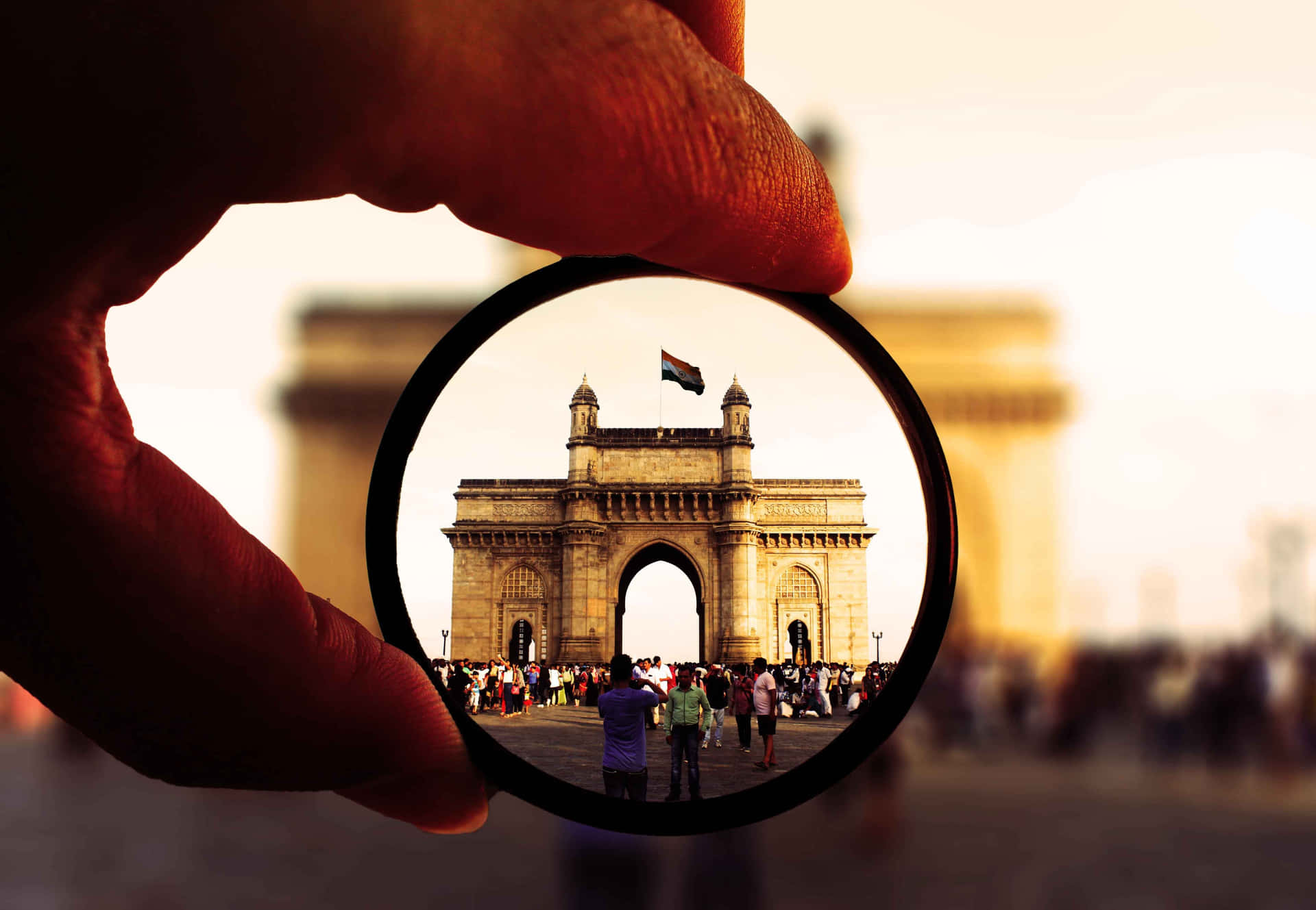 Gateway To India Through Lens Wallpaper