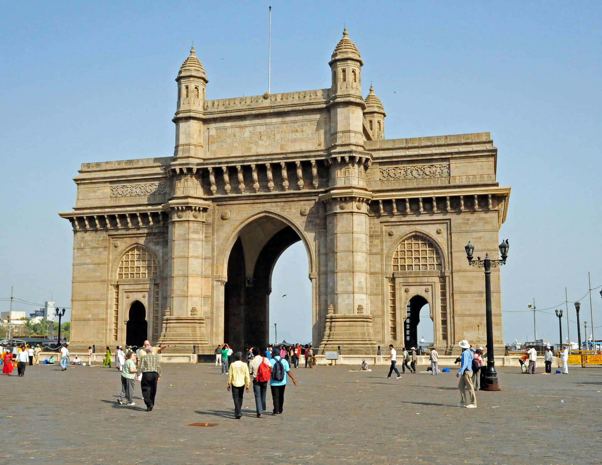 Destinoturístico Gateway To India Fondo de pantalla
